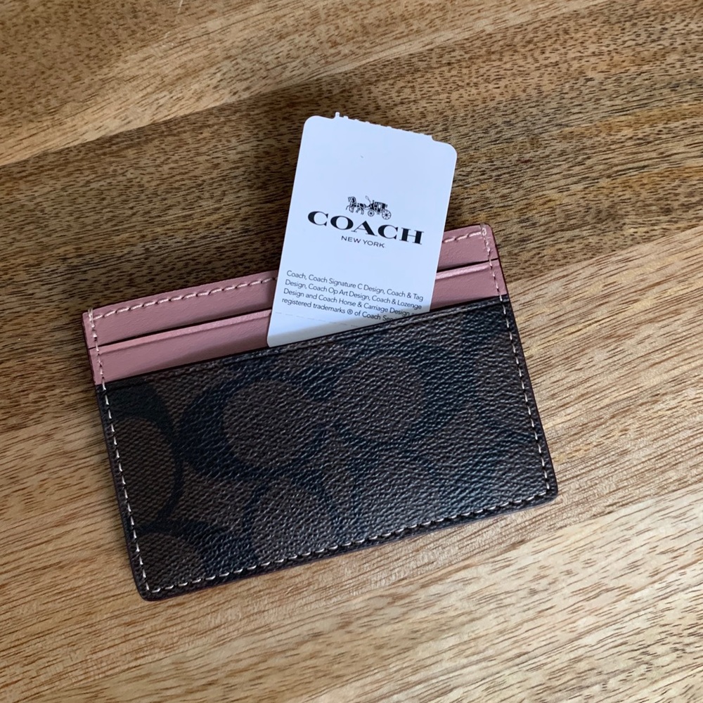 Coach card wallet